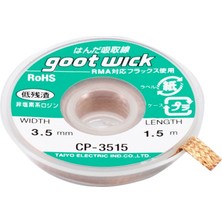 Retro Goot Wick CP-3515 Orjinal Lehim Temizleme Teli (3.5mm*1.5mm)