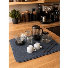 Uravas Store Mikrofiber Bulaşık Kurutma Matı Geniş Yüzeyli Koruyucu