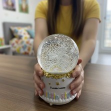 Uravas Store Eğlenceli LED Müzikli Pony At Figürlü Kar Küresi