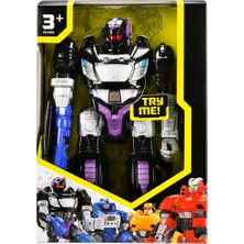 Uravas Store Eğlenceli Sesli Işıklı Yürüyen Robot 1 Adet