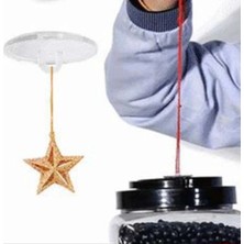 Uravas Store Dayanıklı Şeffaf Yapışkan Diskler 3 cm Çapında 20 Adet Set
