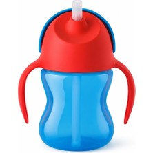 Uravas Store Desenli Pipetli Bardak 200 ml Erkek Çocuklar Için