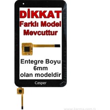 Retro Casper Via T7, T7D, T7T 7" Dokunmatik Siyah DYJ-XD70NA41-A8 Ortaboy Chip'li (2.versiyon)