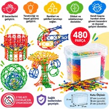 Uravas Store Eğlenceli Minyatür Puzzle 480 Parça Hobi Seti