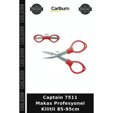 Carlburn Delux Serisi Captain 7511 Makas Profesyonel Kilitli 85-95CM Ağaç Makası Hobi Aleti Bahçe Aracı