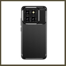 Northcity Mi 14T Uyumlu Kılıf Auto Focus Karbon Kapak - Siyah Bx