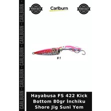 Carlburn Özel Seri Hayabusa Fs 422 Kick Bottom 80GR Inchiku Shore Jig Suni Yem Su Üstü Hemen Av Spor