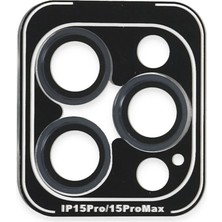 Uravas Store Uraselect Joko Apple Iphone 15 Pro Max Pvd Metal Kamera Lens - Lacivert
