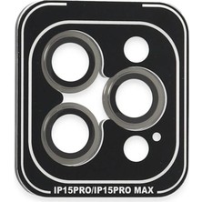 Uravas Store Uraselect Joko Apple Iphone 15 Pro Max Pvd Metal Kamera Lens - Gri