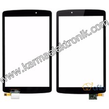 Retro Lg G Pad F 8.0 V495 V496 8'' Inç Uyumlu Dokunmatik Siyah