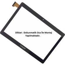 Retro Casper Via S20 S20-S 10.1'' Dokunmatik Panel - Siyah 10B48