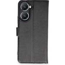 Uravas Store Uraselect Vivo Y18 Kılıf Trend S Plus Kapaklı Kılıf - Siyah
