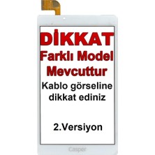 Retro Casper Via S18 Uyumlu Beyaz Dokunmatik - Ön Cam Ver.2 / FPCA-80A75-V01