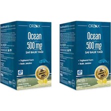 Ocean Saf Omega 3 Balık Yağı 500 Mg 60 Kapsül X2 Adet, CSP110000614