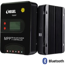 Hegel 30A Bluetooth'lu Mppt Şarj Kontrol Cihazı