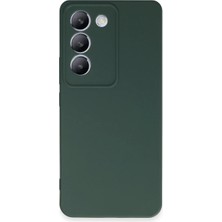 Uravas Store Uraselect Vivo V30 Lite 4g Kılıf First Silikon - Koyu Yeşil