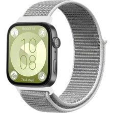 Uravas Store Uraselect Huawei Fit 4 Hasırlı Cırtcırtlı Kordon - Beyaz