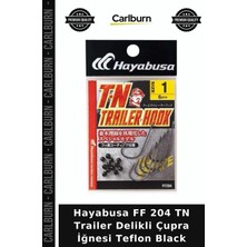 Carlburn Hayabusa Ff 204 Tn Trailer Delikli Çupra Iğnesi Teflon Black Av Malzemesi Deniz Avı Ekipman
