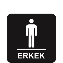 Yalıgraf Wc Tuvalet Yazısı - Erkek