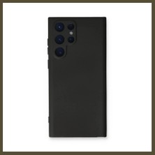Northcity Samsung Galaxy S23 Ultra Uyumlu Kılıf Nano Içi Kadife Silikon - Siyah Bx