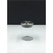 Uravas Store Uraselect Metal Kapaklı Cam Baharatlık 6.5x8 cm ROYALEKS-KVN37