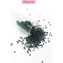 Uravas Store Uraselect Dökme Cam Kum Boncuk (11/0) 2 mm - 60 Gram - Koyu Yeşil - BNC054