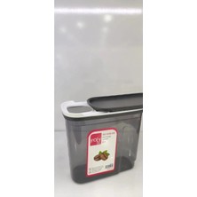 Uravas Store Uraselect 1.8 Litre Poly Erzak Saklama Kabı Kızaklı Kapak ROYALEKS-BNM-0650