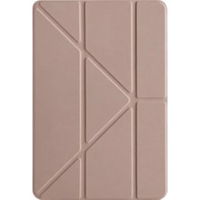 Uravas Store Uraselect Xiaomi Pad 7 Pro Kılıf Kalemlikli Mars Tablet Kılıfı - Rose Gold
