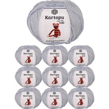 Uravas Store Uraselect 10 Adet Amigurumi El Örgü Ipi 50GR 580