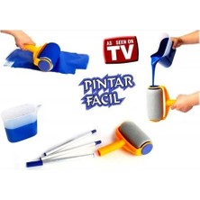 Uravas Store Uraselect Pintar Facil Pratik Damlatmayan Boya Rulosu ve Fırçası