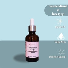 Orimin Yüz Yogası veya Yüz Bakımı Yağı – Doğal İçerikli, İnce Çizgi Karşıtı, Cilde Esneklik Veren , Yaşlanma Karşıtı Yüz Bakım Yağı 50 ml