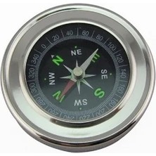 Uravas Store Uraselect Yuvarlak Metal Kasa Dayanıklı Pusula 80MM