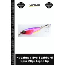 Carlburn Özel Seri Hayabusa Eye Scabbard Spin 20GR Light Jig Suni Yem Kıyı Avı Hobi