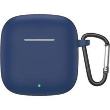 Huawei Freebuds Se 2 Için Kılıf Askılı Mat Silikon Lacivert [freebuds Se 2 ile Uyumlu Kılıf - Lacivert]