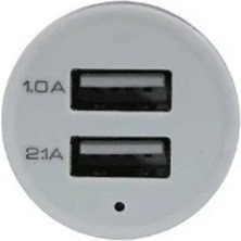 Uravas Store Uraselect Çift USB Girişli 2.1 Amp Araç Çakmak Soketi