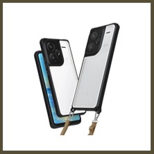 Northcity Redmi Note 13 Pro Plus Uyumlu Kılıf Penta Silikon Kılıf - Siyah Bx