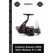 Carlburn Özel Üretim Captain Boosty 4000 Spin Makine 9+1 Bb Olta Ekipmanı Deniz Hafta Sonu