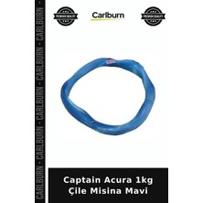 Carlburn Özel Üretim Captain Acura 1kg Çile Misina Mavi Tekstil Ip Av Malzemesi Avcılık Ürünü
