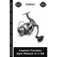 Carlburn Delux Serisi Captain Faraday Spin Makine 3+1 Bb Erkek Açık Hava Aktivite