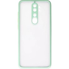 Uravas Store Uraselect Xiaomi Redmi Note 8 Pro Kılıf Silikon Kapak - Turkuaz