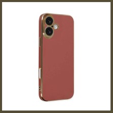 Northcity iPhone 16 Uyumlu Kılıf Volet Silikon - Kırmızı Bx