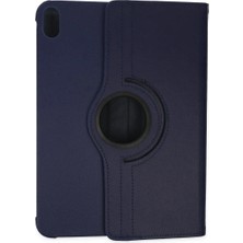 Uravas Store Uraselect Ipad 2025 10.9 10.nesil (A16) Kılıf 360 Tablet Deri Kılıf - Lacivert