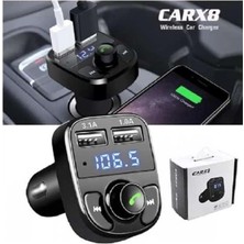 Beruflic Carx8 Digital Ekran Bluetooth Araç Kiti Mp3 Fm Transmitter