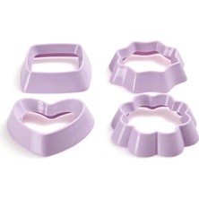 Uravas Store Uraselect Aroma 4'lü Bisküvi Kalıbı