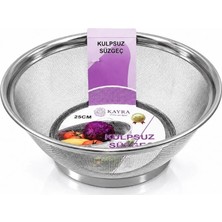 Uravas Store Uraselect 25 cm Kulpsuz Metal Sepet Süzgeç