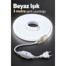 Uravas Store Uraselect Şerit Aydınlatma 3 Metre Beyaz Gövdeli Kablolu Model