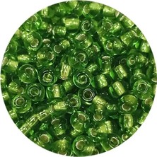 Uravas Store Uraselect Dökme Cam Kum Boncuk (8/0) 3 mm - 60 Gram - Şeffaf Çimen Yeşili - BNC195