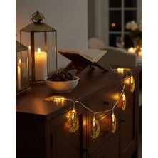 Uravas Store Uraselect Ramazan Temalı Ay Içinde Secde Eden Adam LED Peri Işığı