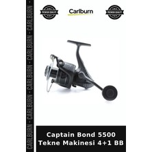 Carlburn Özel Seri Captain Bond 5500 Tekne Makinesi 4+1 Bb Sistem Avcılık Ekipman