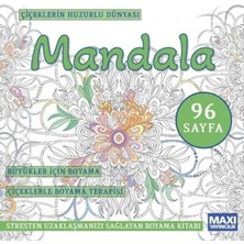 Uravas Store Uraselect Çiçeklerin Huzurlu Dünyası Mandala